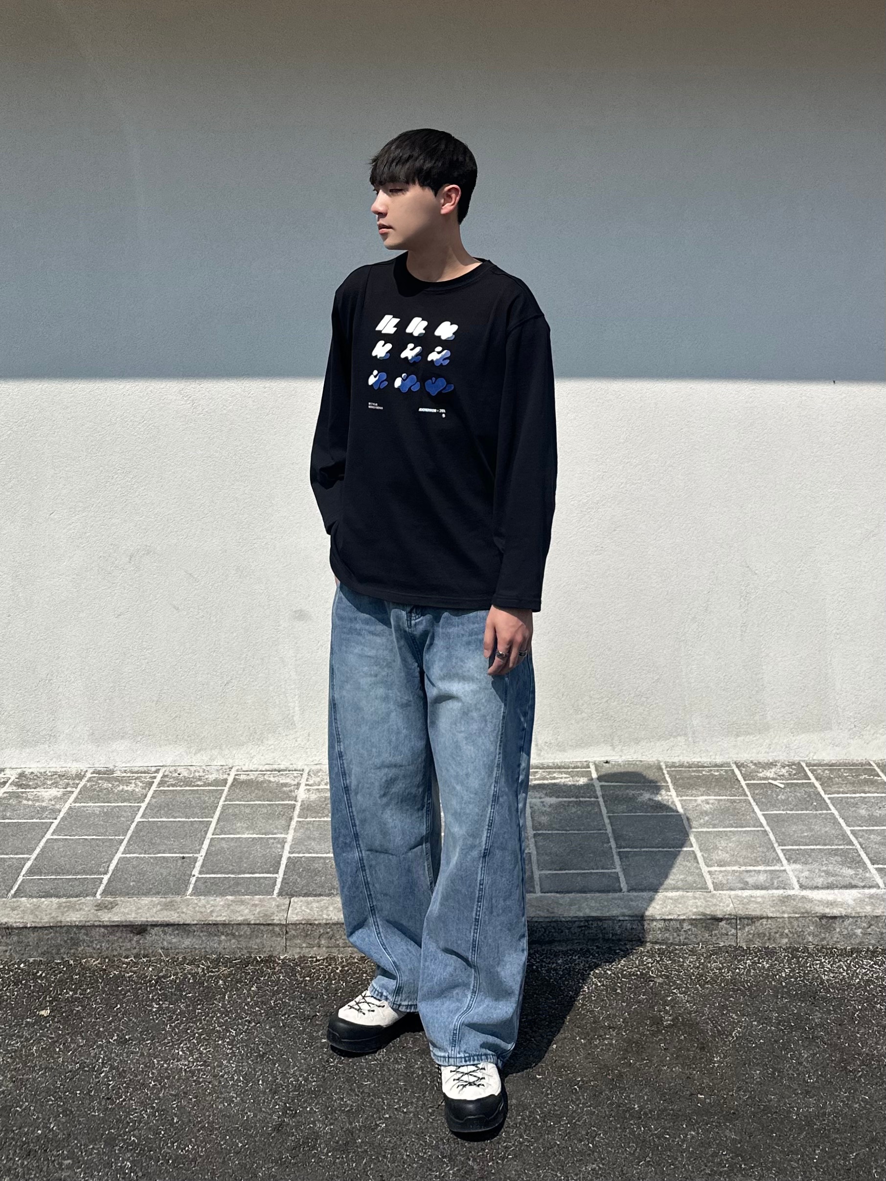 Salomon x MM6 Maison Margiela X-ALP White 착용 스타일