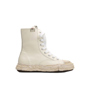 Maison Mihara Yasuhiro Peterson23 OG Sole Leather Extra High-top Sneakers Exclusive Edition White