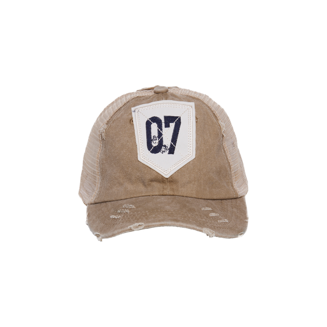 더그레이티스트 메쉬 데미지 볼캡 블루(The Greatest Mesh Distressed Ballcap Blue)