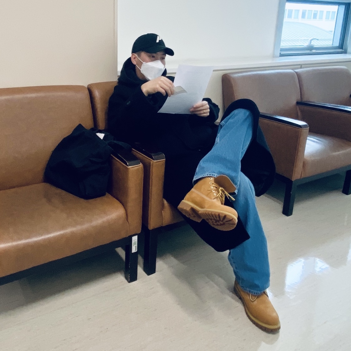 Palace P 6-Panel Black - 22FW, Timberland Premium 6 inch Waterproof Boot Wheat Nubuck - Wide 착용 스타일