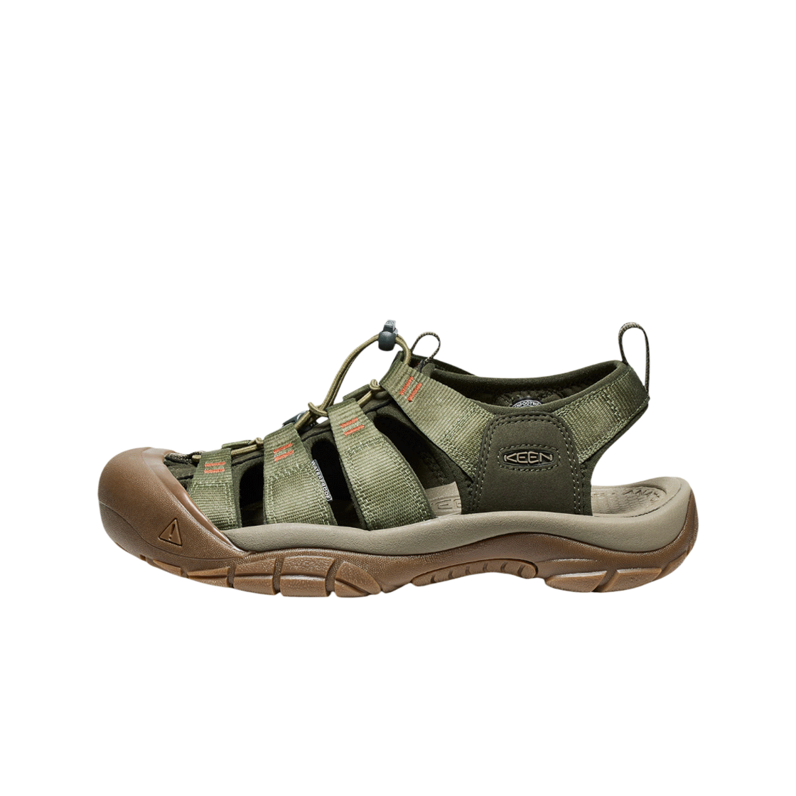 킨 뉴포트 H2 카키 남성 샌들(Keen Newport H2 Sandal Men Winter Moss/Gold Flame) - 2