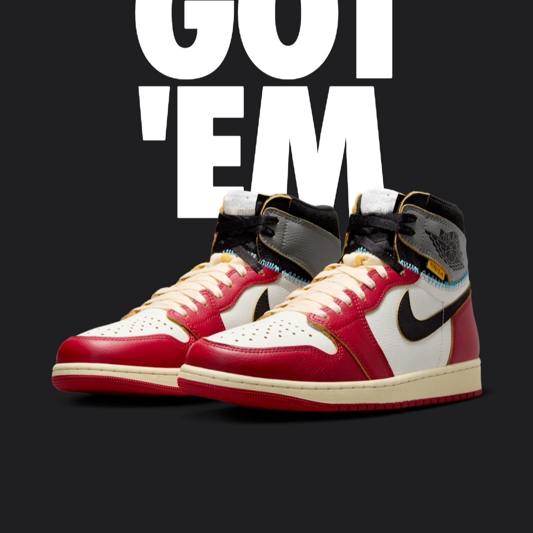 Jordan 1 x Union Retro High OG Chicago Shadow 착용 스타일