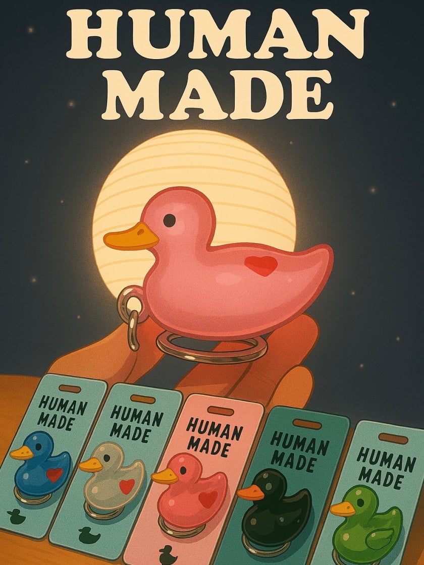 휴먼 메이드 덕 PVC 키 체인 그린 | Human Made | KREAM 휴먼 메이드 덕 PVC 키 체인 그린 | Human Made | KREAM