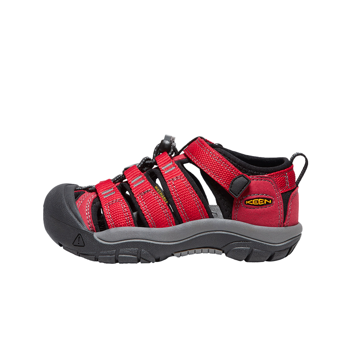 킨 뉴포트 H2 키즈 샌들 리본 레드/가고일(Keen Newport H2 Children Sandal Ribbon Red/Gargoyle) - 2