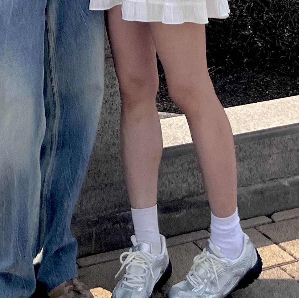 Fila Echappe MS Silver Moon 착용 스타일 - 1