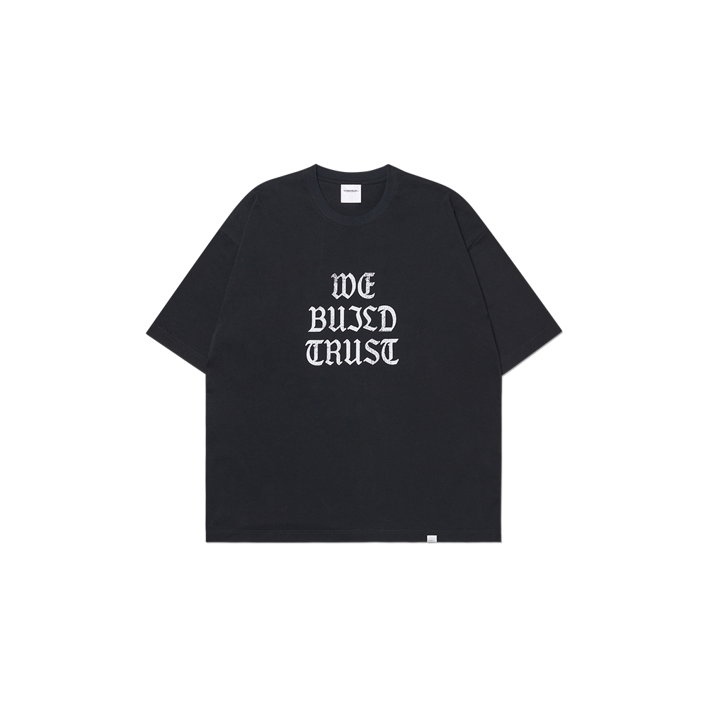 NMSS52TS06BLK NOMANUAL Trust T-Shirt Black - 대표 이미지 #1