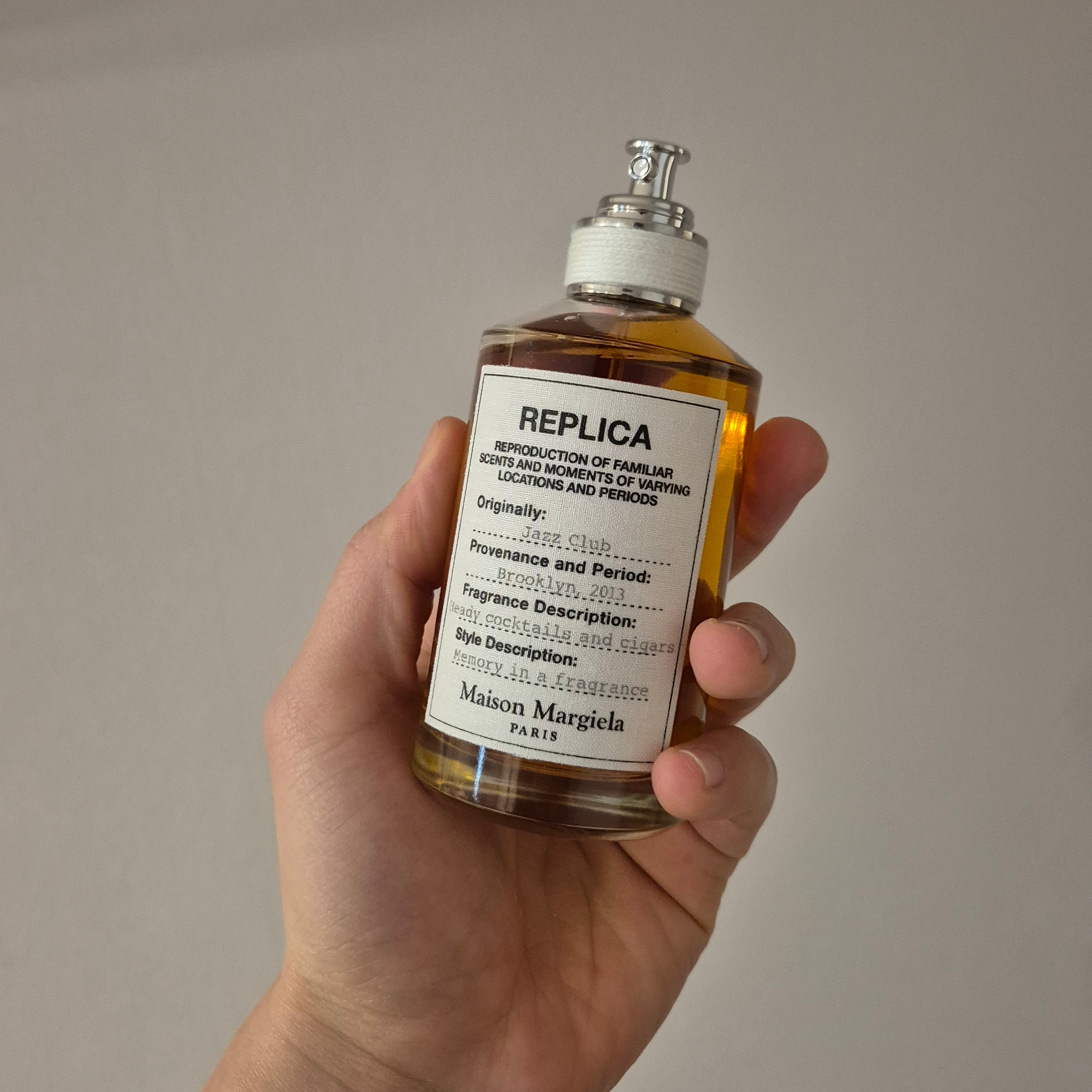 Maison Margiela Replica Jazz Club Eau De Toilette 100ml 착용 스타일