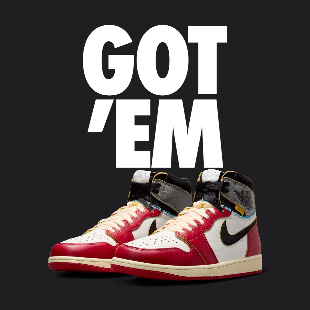 Jordan 1 x Union Retro High OG Chicago Shadow 착용 스타일