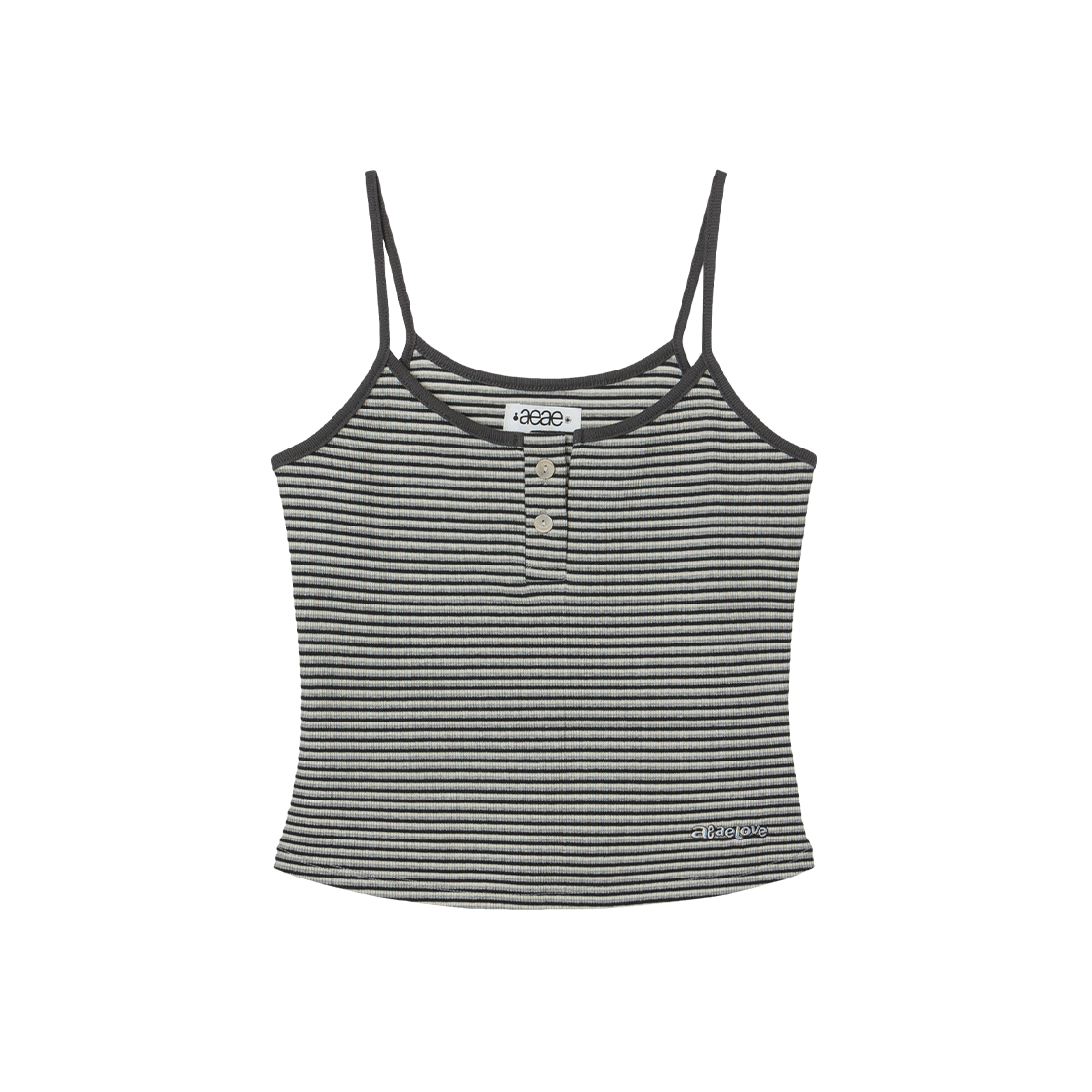 Tシャツ・カットソー AEAE STRIPE BUTTON TANK TOP BEIGE AE45SWSL003BEG MUSINSA | AEAE STRIPE BUTTON TANK TOP [BEIGE]