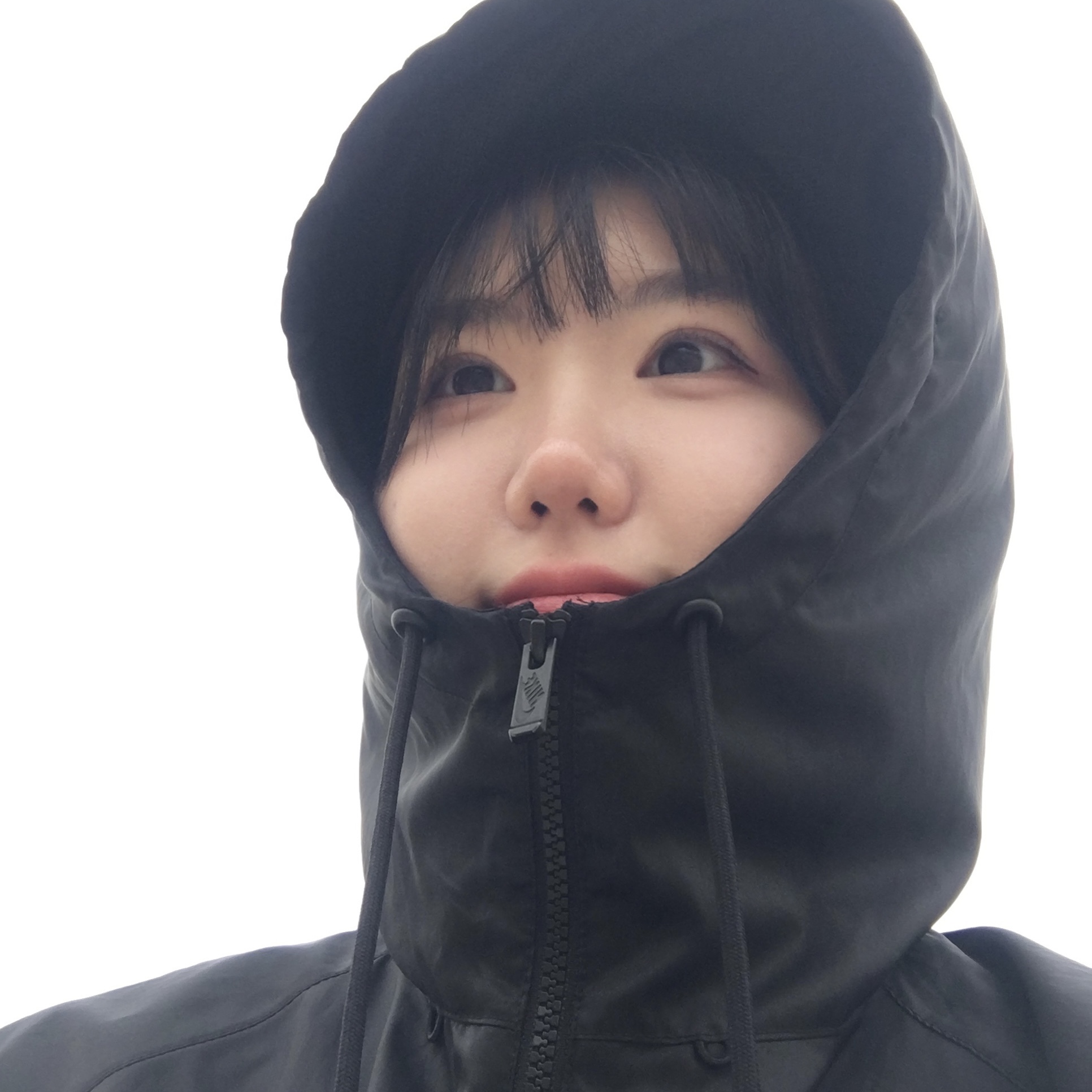 Nike NSW Windrunner Hoodie Jacket Black - Asia 착용 스타일 - 1