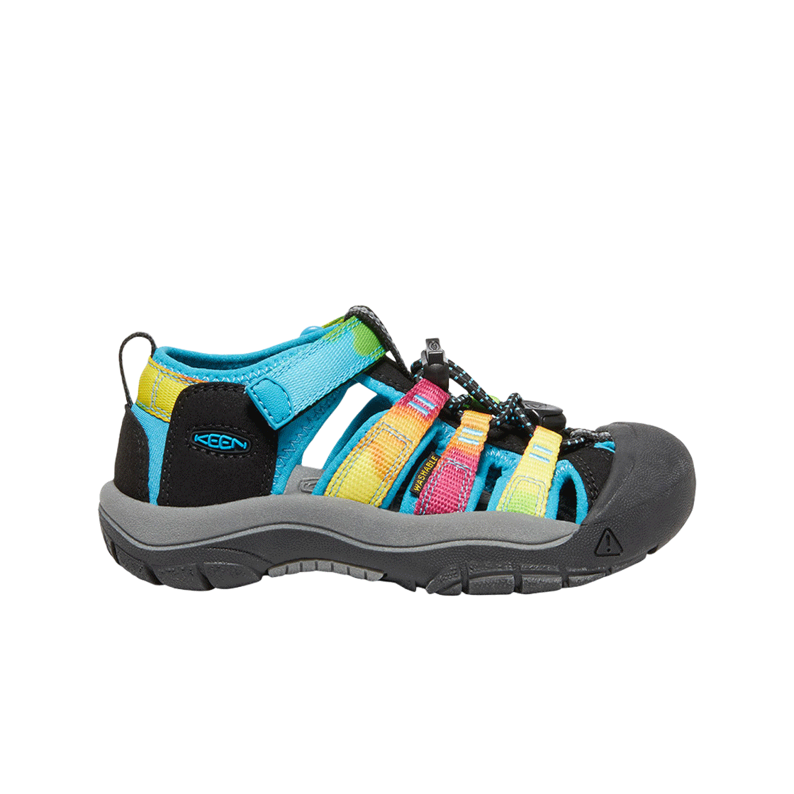 킨 뉴포트 H2 키즈 샌들 레인보우 타이 다이(Keen Newport H2 Children Sandal Rainbow Tie Dye)