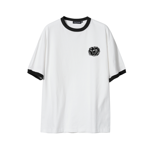 TT0092 Flavorism Logo Linger T-Shirt White