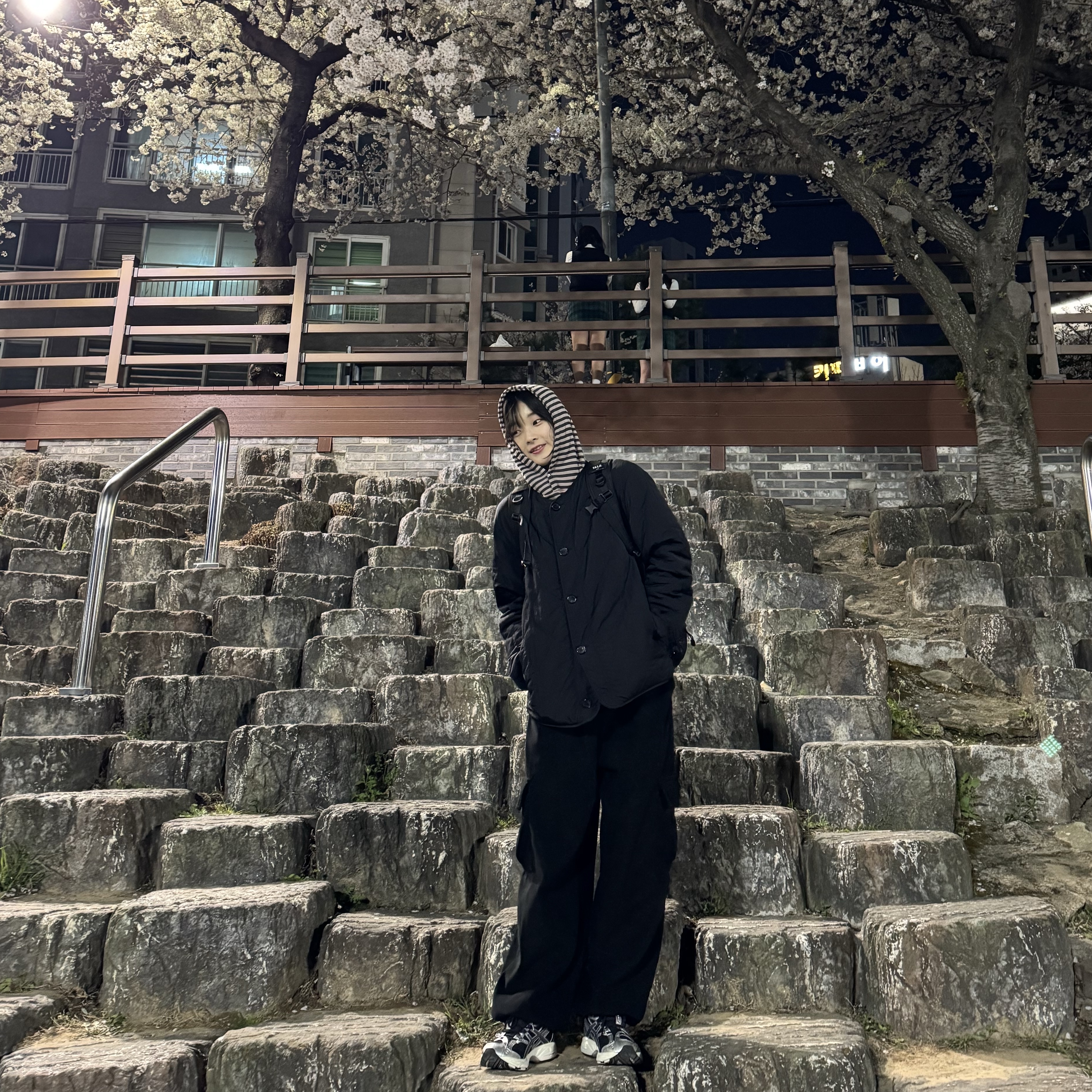 Asics Gel-Nimbus 10.1 Black Midnight 착용 스타일 - 2