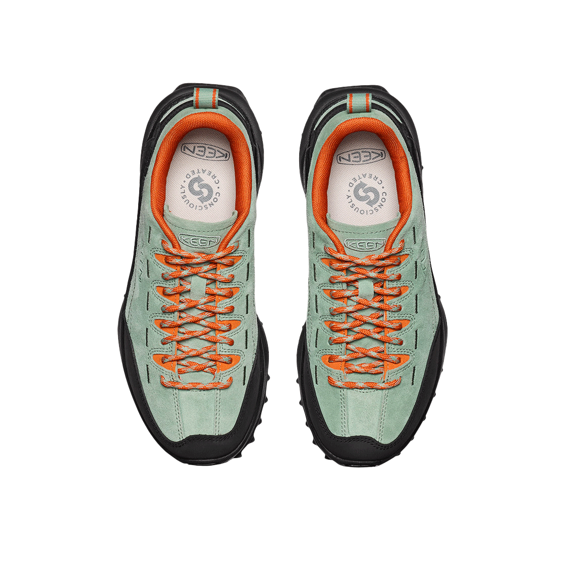 킨 재스퍼 자이오닉 여성 스니커즈 밝은초록(Keen Jasper Zionic Women Sneakers Granite Green/Gold Flame) - 3