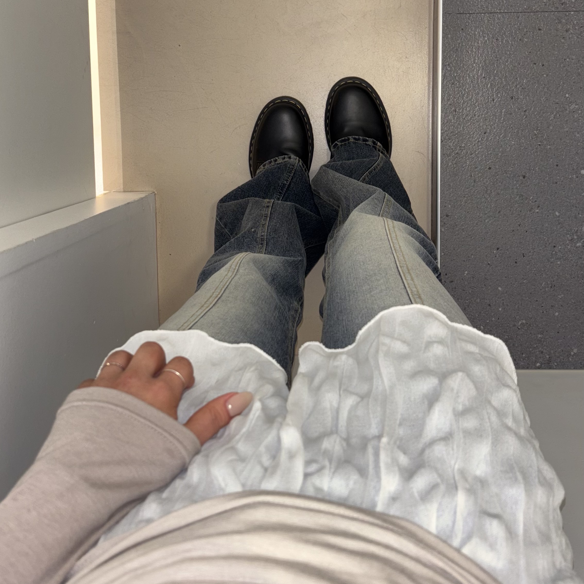 Dr. Martens 1461 Smooth Black 착용 스타일