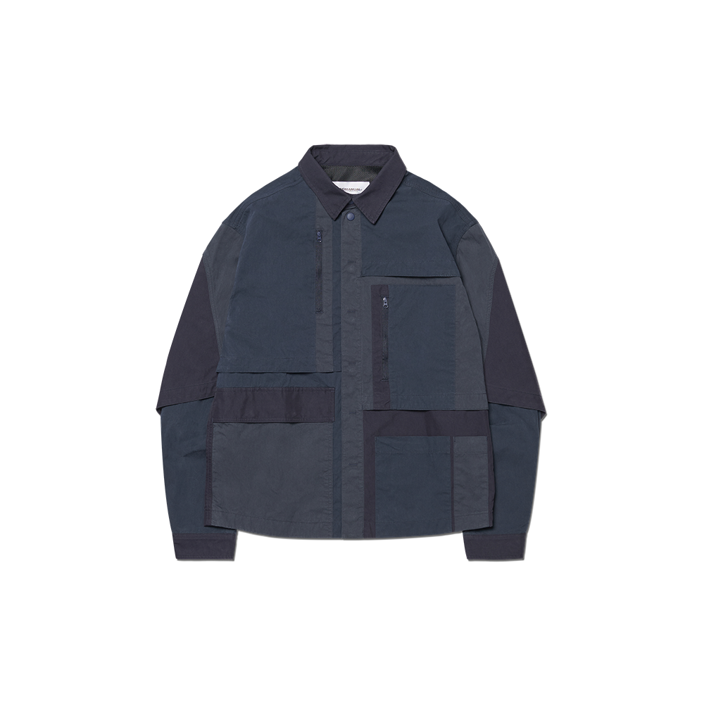 NMSS52JK10NVY NOMANUAL Ventilation Utility Jacket Navy - 대표 이미지 #1