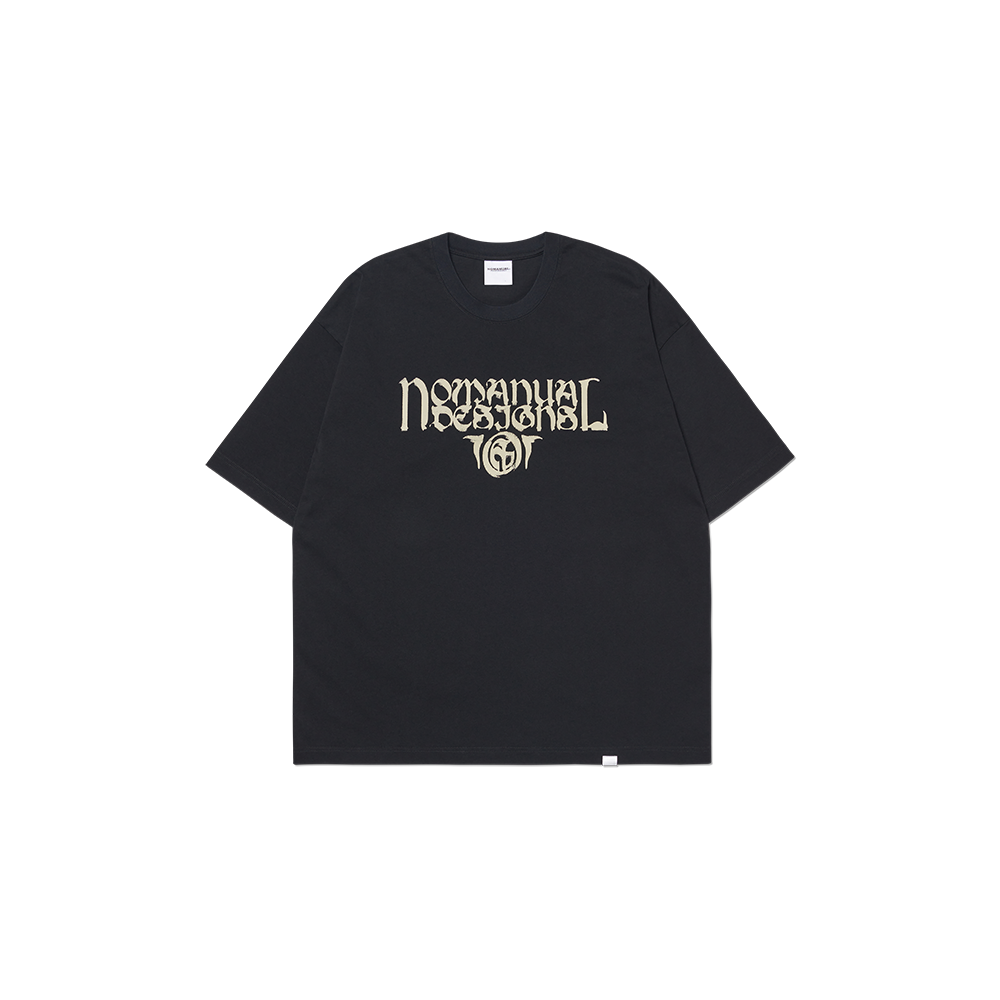 노매뉴얼 P.T 티셔츠 블랙