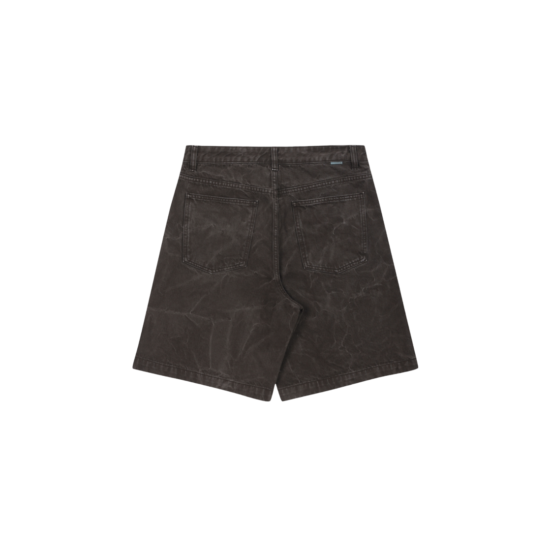 J3POM25311BRD AMOUPRE Dyed Short Denim Dark Brown - #2