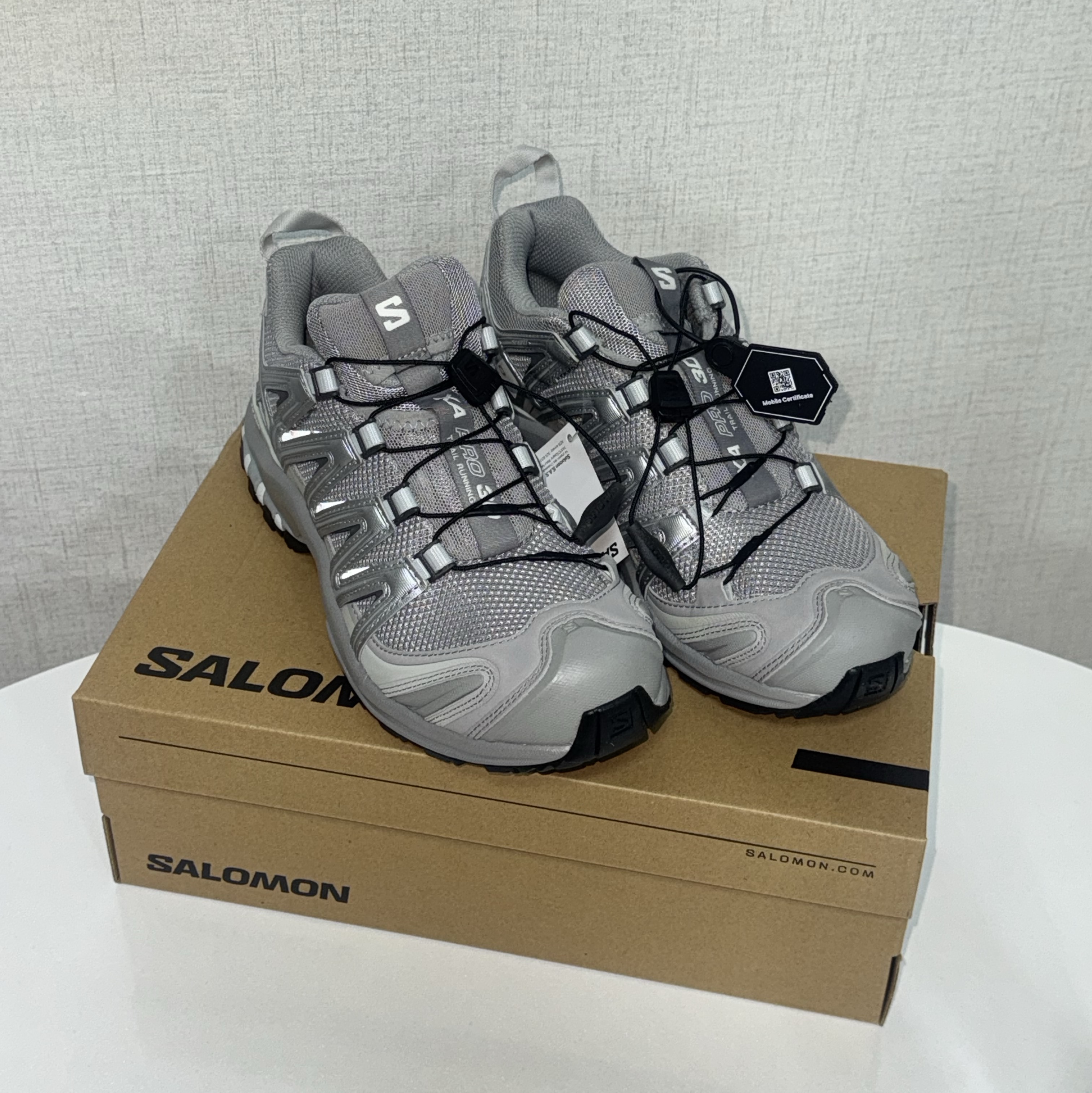 Salomon XA Pro 3D Alloy Silver 착용 스타일