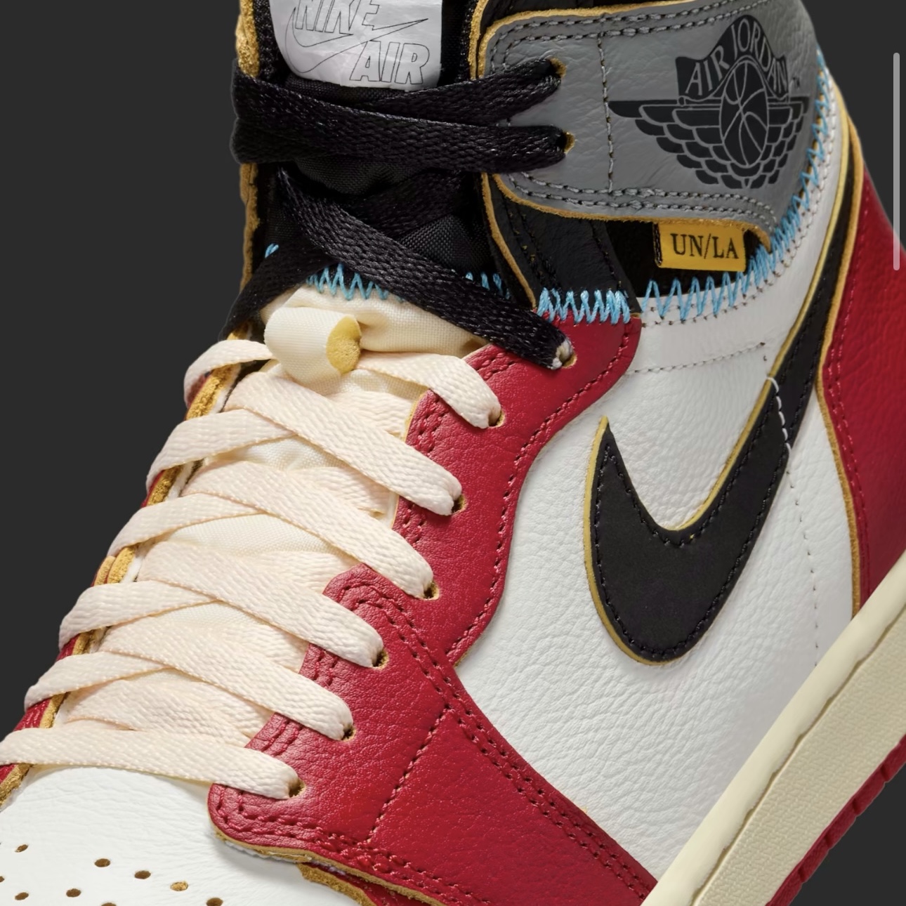 Jordan 1 x Union Retro High OG Chicago Shadow 착용 스타일 - 2