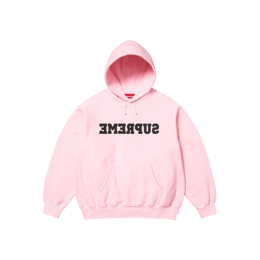 【Supreme】 Reverse Hooded Sweatshirt Light Pink - 25SS Buy Supreme Reverse Hooded Sweatshirt 'Light Pink