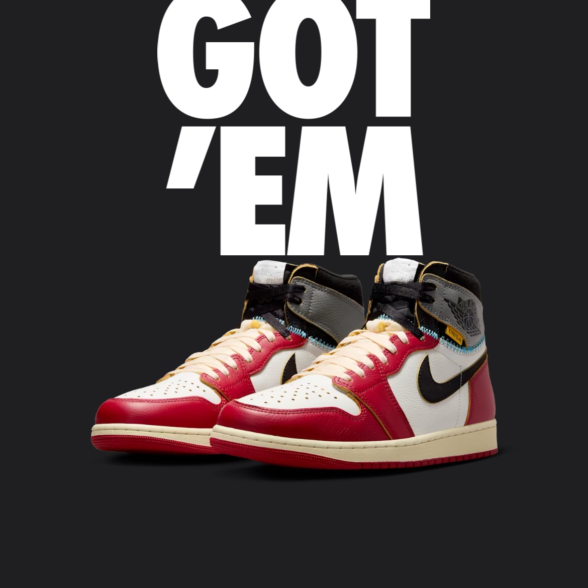 Jordan 1 x Union Retro High OG Chicago Shadow 착용 스타일