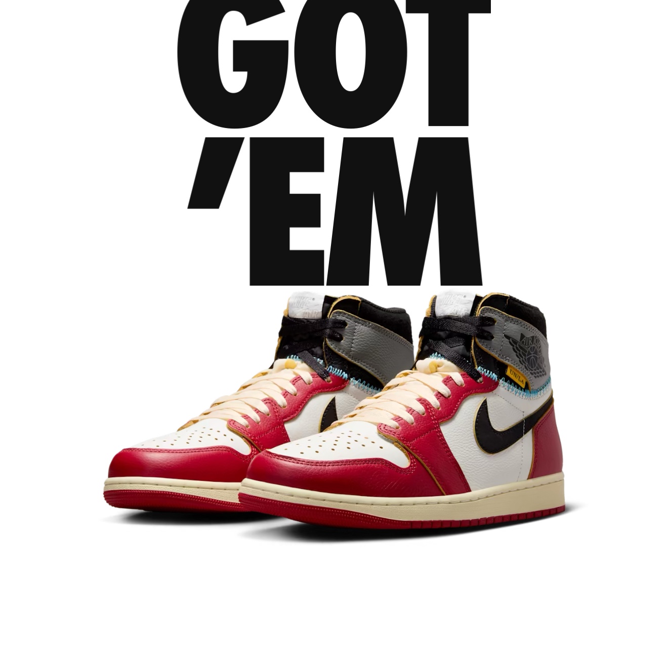 Jordan 1 x Union Retro High OG Chicago Shadow 착용 스타일