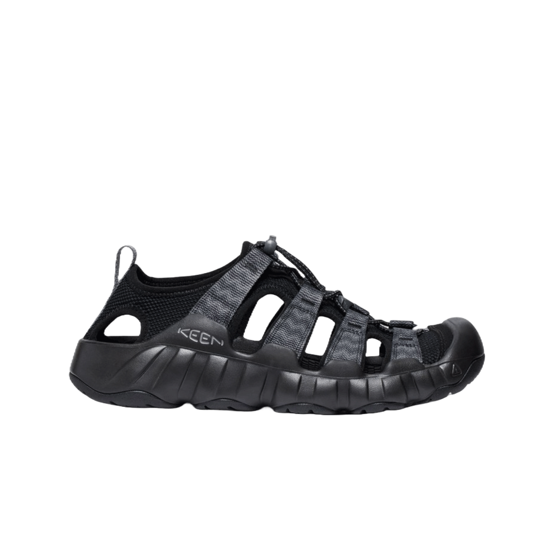 킨 하이퍼포트 H2 차콜 그레이 남성 샌들(Keen Hyperport H2 Sandal Men Black/Steel Grey)