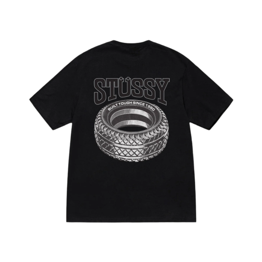 Stussy Tough Tread T-Shirt Black