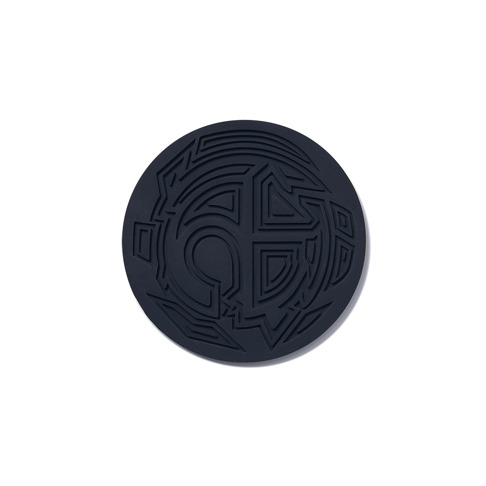 노매뉴얼 그래픽 실리콘 코스터(NOMANUAL Graphic Silicon Coaster)