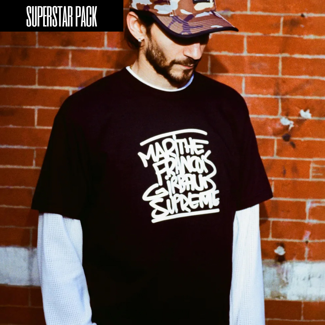 Supreme x Marithe Francois Girbaud Beanie Red - 25SS, Supreme x Marithe Francois Girbaud Beanie Camo - 25SS 착용 스타일 - 2