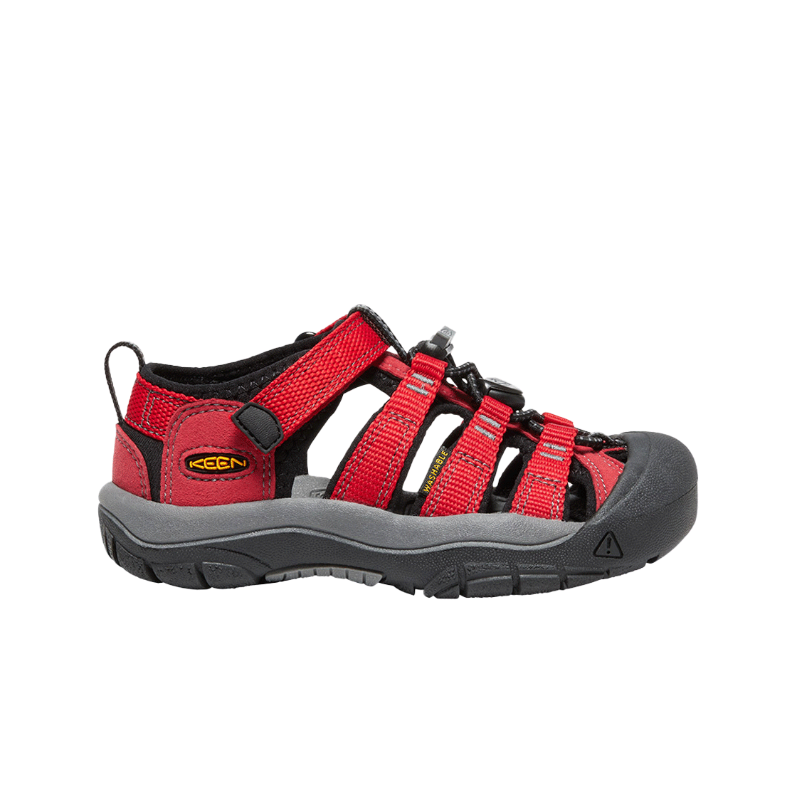킨 뉴포트 H2 키즈 샌들 리본 레드/가고일(Keen Newport H2 Children Sandal Ribbon Red/Gargoyle) - 1