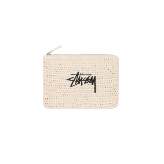 스투시 우븐 집 파우치 라이트 핑크 | Stussy | KREAM