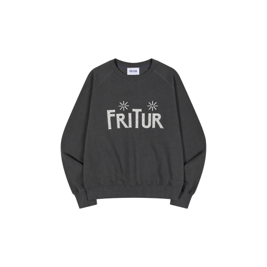 F251MT02 Fritur Patchwork Sweatshirt Grey_F251MT02
