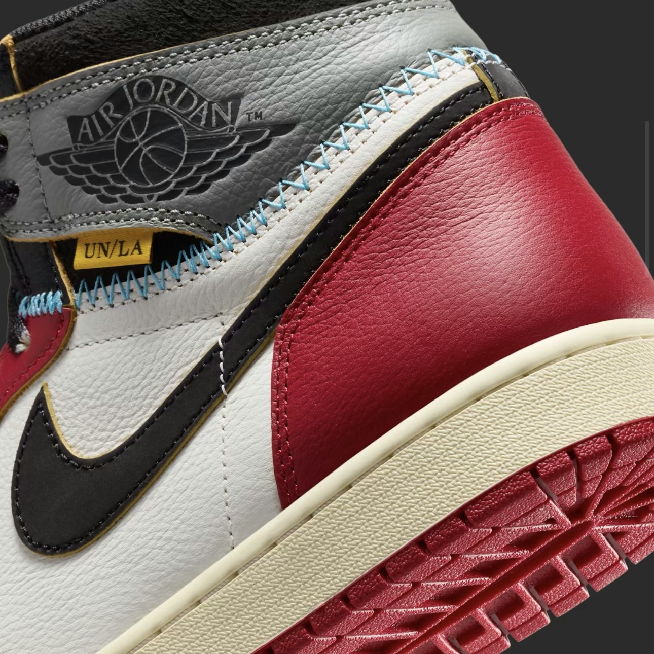 Jordan 1 x Union Retro High OG Chicago Shadow 착용 스타일 - 3