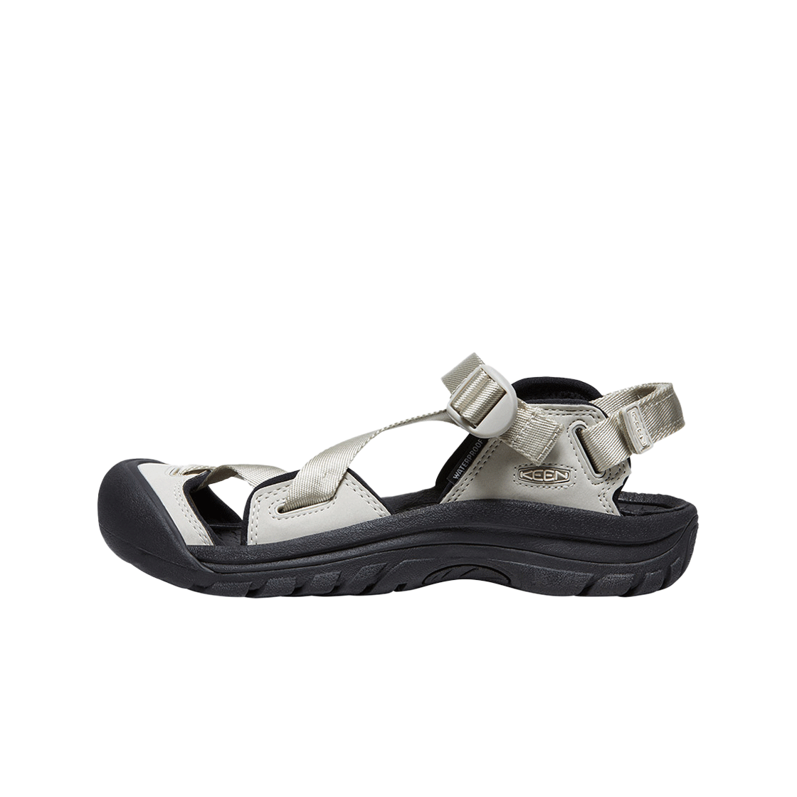 킨 제라포트 II 샌들 여성 실버 버치/블랙(Keen Zerraport II Sandals Women Silver Birch/Black) - 2