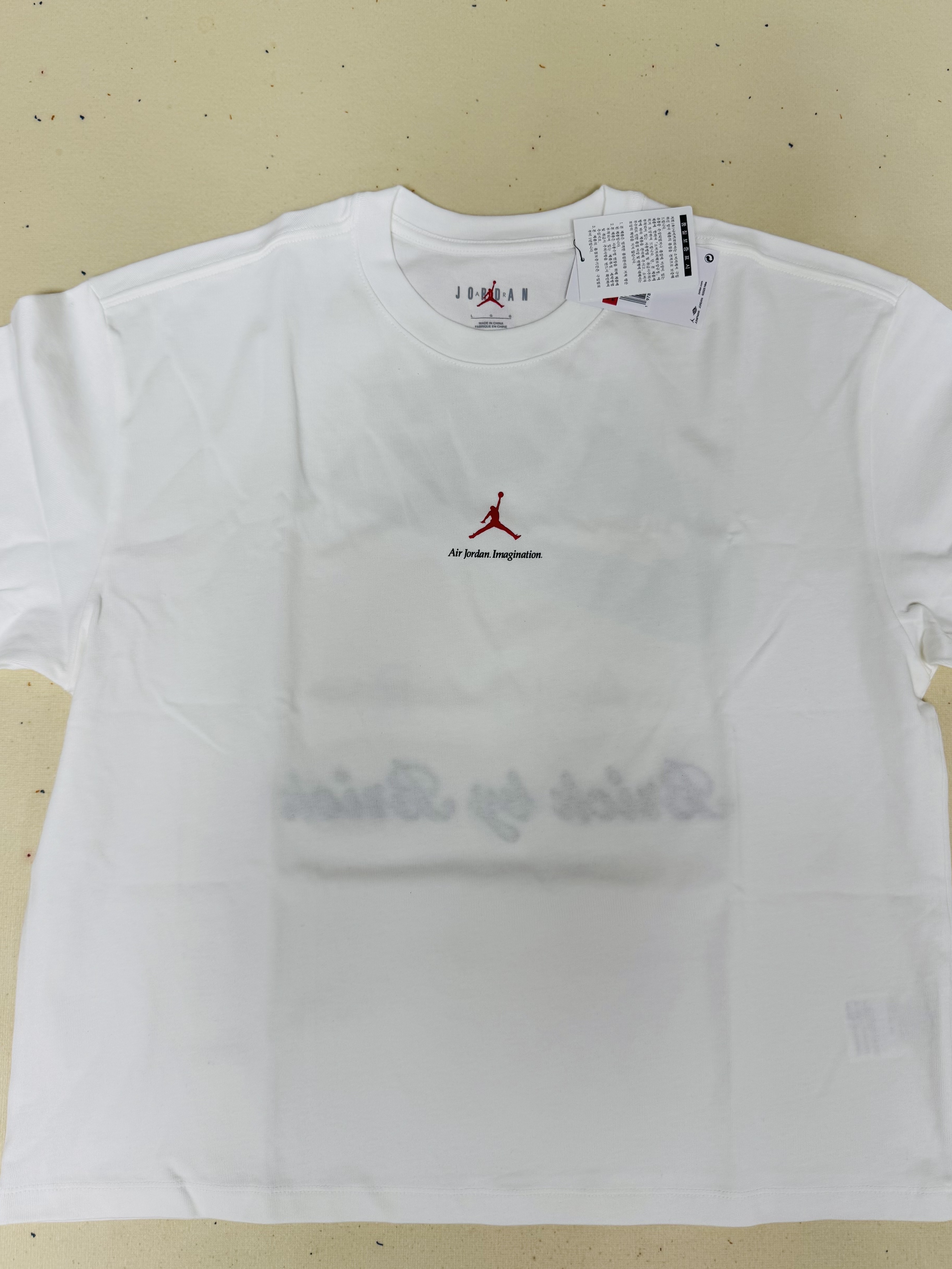 Jordan x Nigel Sylvester T-Shirt White (HQ1736-100) 착용 스타일 - 2