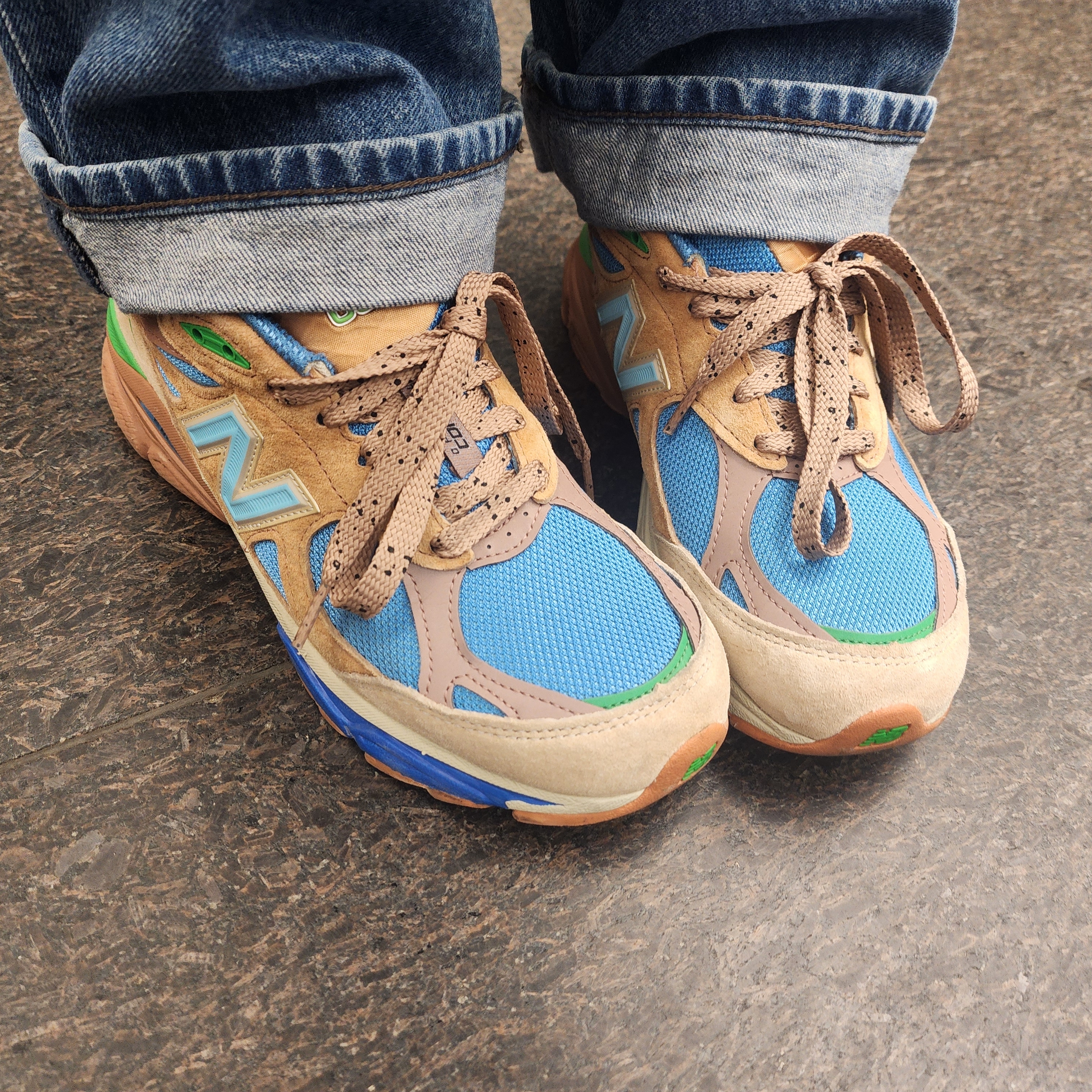 New Balance x Joe Freshgoods 990v3 Made in USA Outside Clothes 착용 스타일