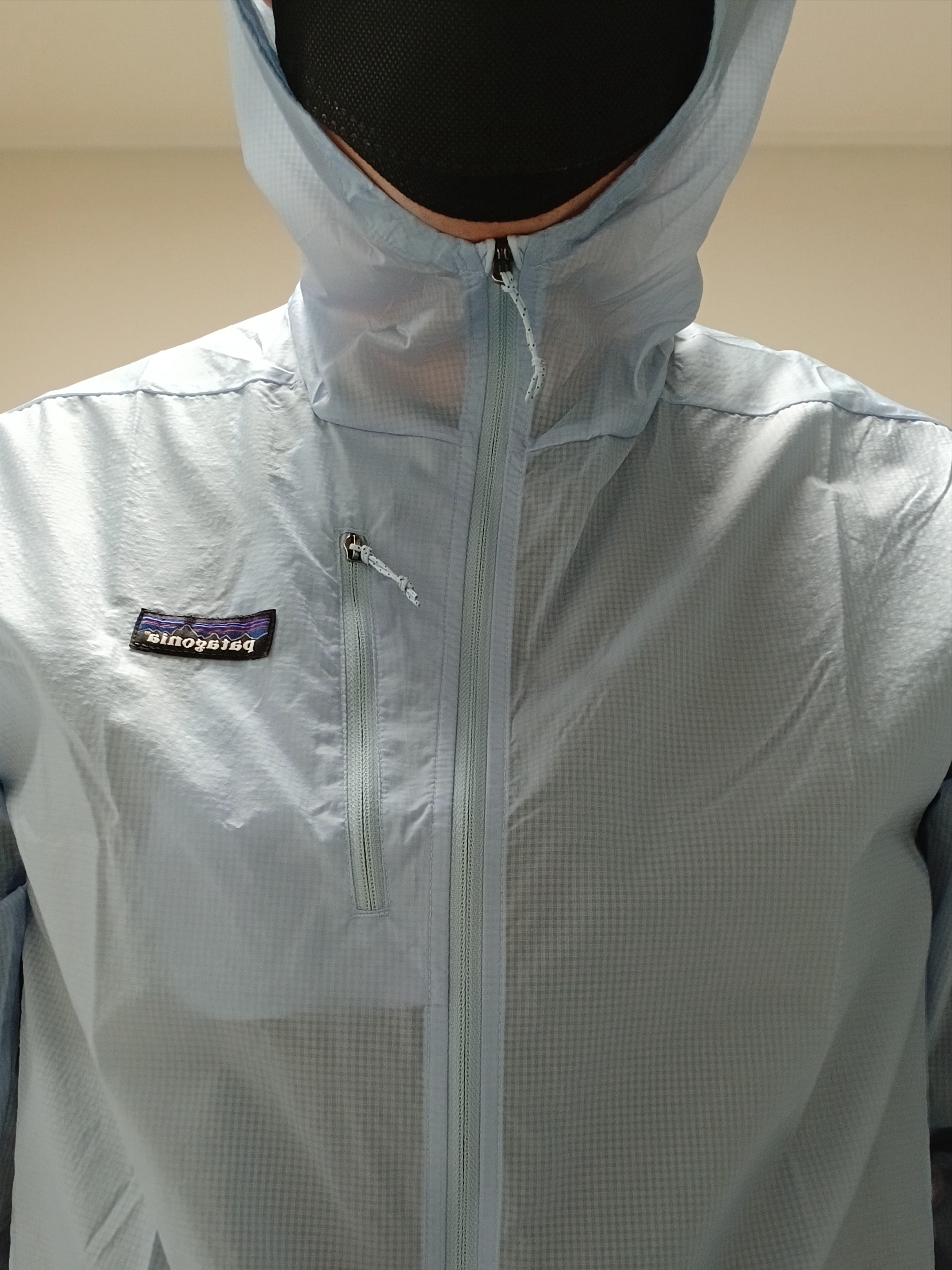 Patagonia Houdini Jacket Black/Black, Wooyoungmi Logo Camp Cap Black - 26SS 착용 스타일 - 7