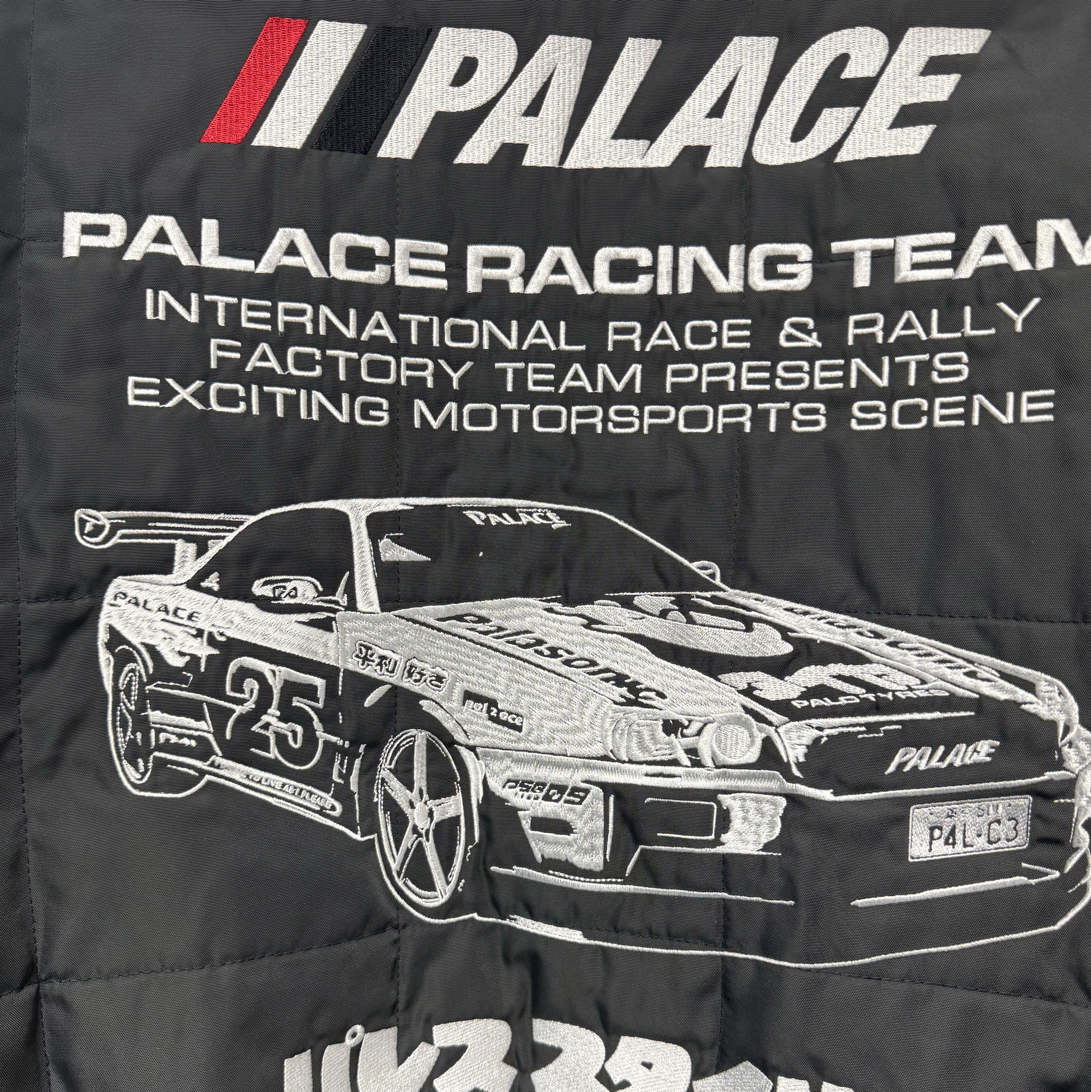 Palace Technical Staff Jacket Black - 25SS 착용 스타일 - 2