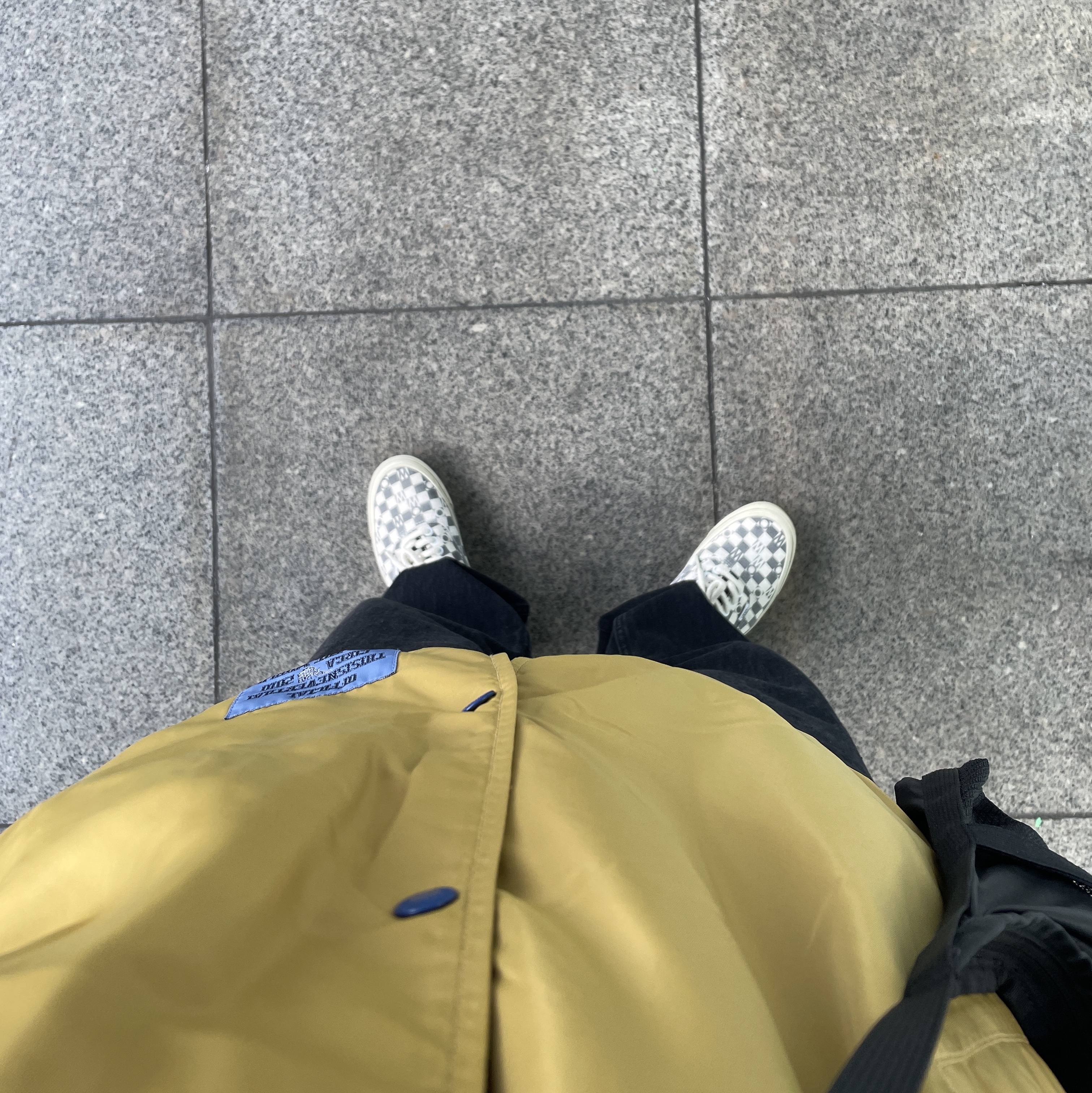 Vans Vault x Worksout OG Authentic LX Black White Aspa 착용 스타일