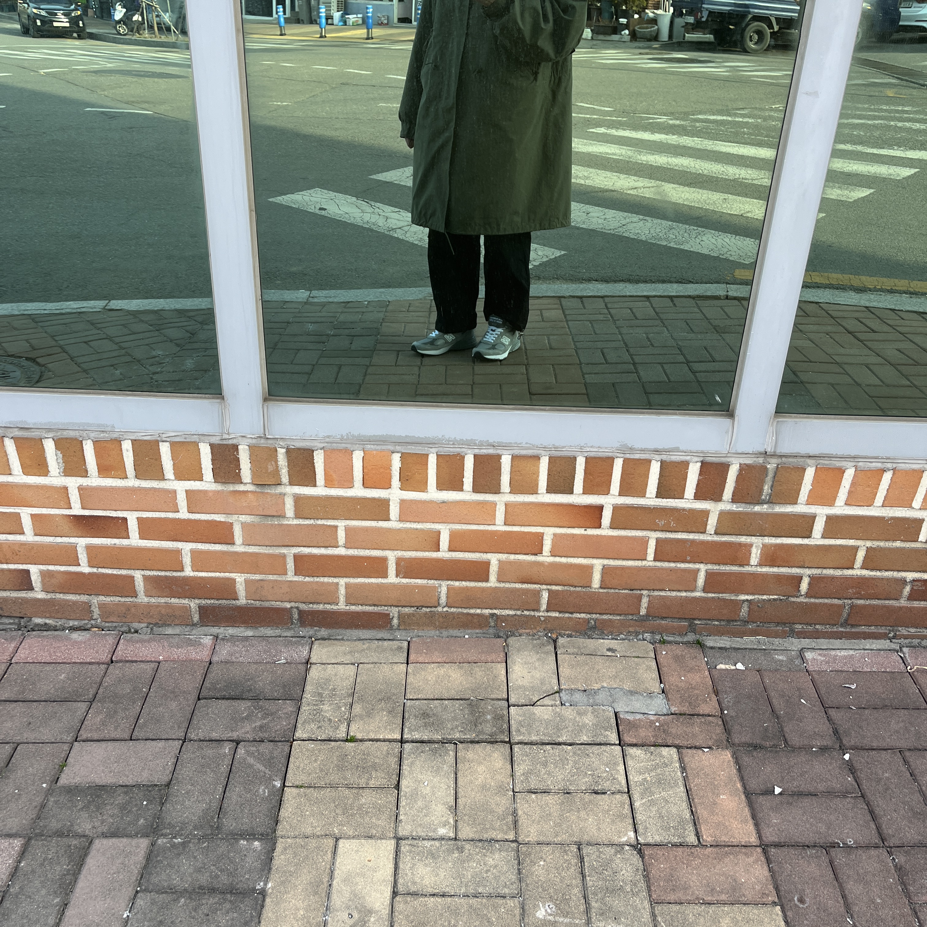 뉴발란스 993 메이드 인 USA 그레이 - D 스탠다드 착용 스타일 - 4