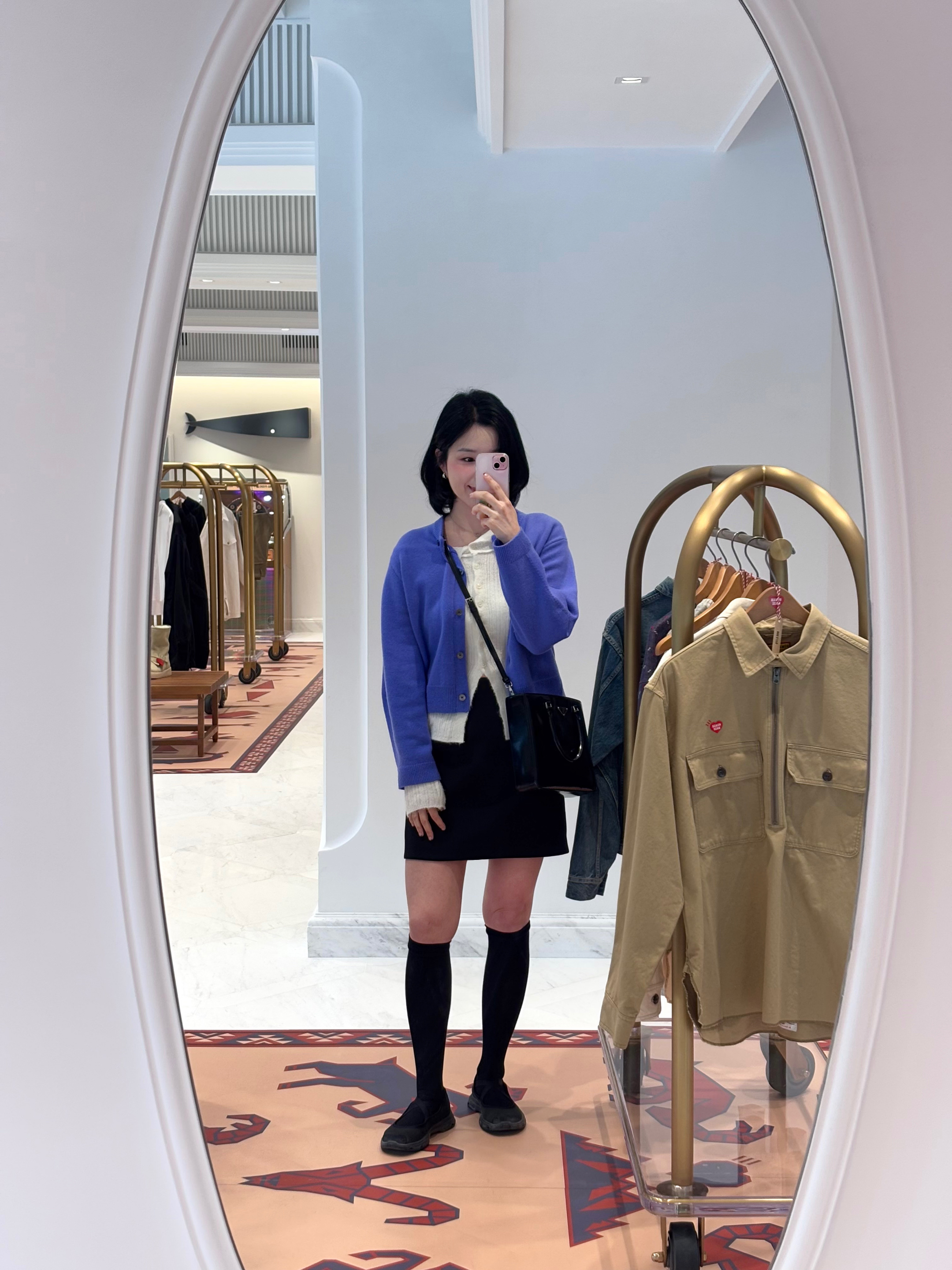 살로몬 x 샌디 리앙 RX 메리 제인 블랙 착용 스타일 - 3