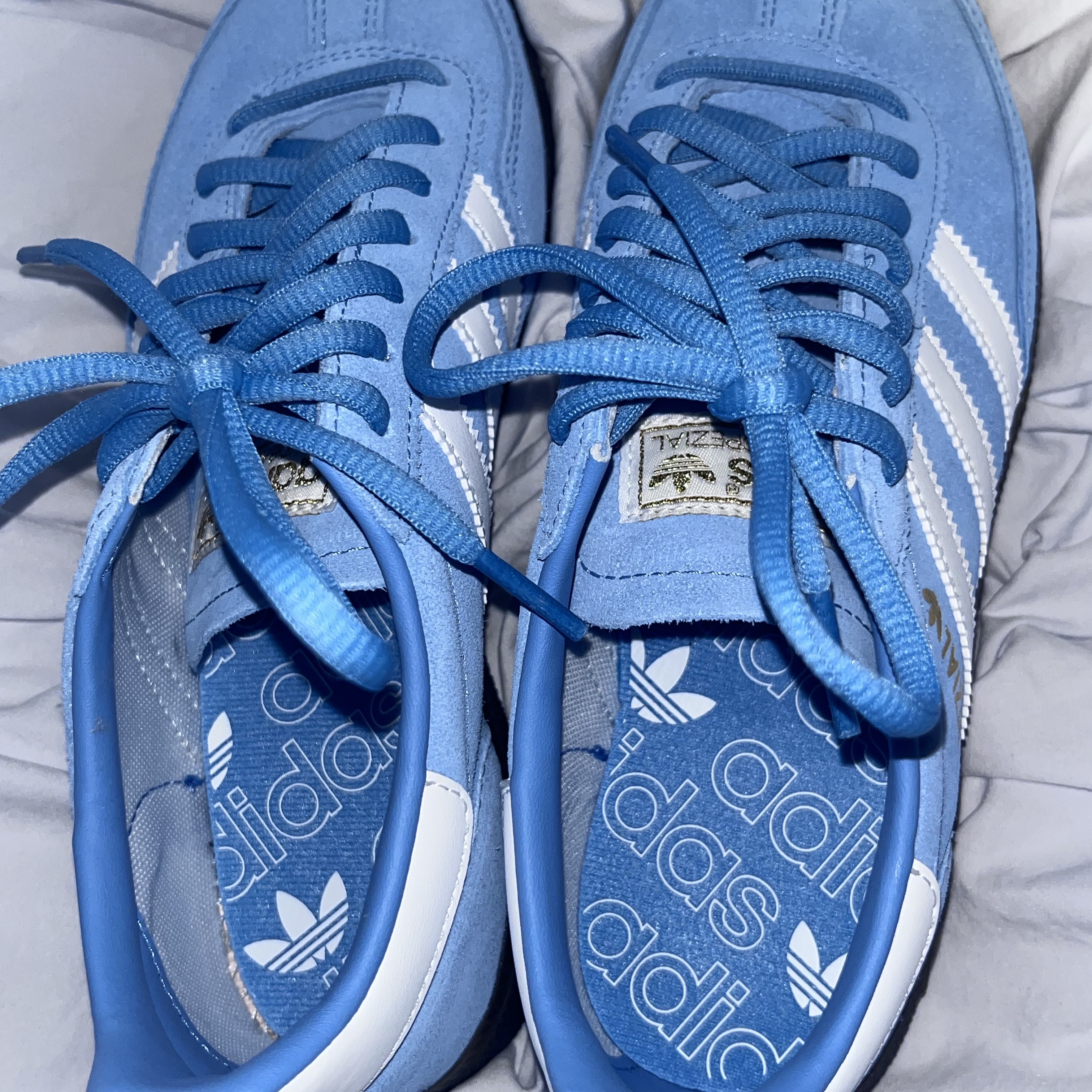 Adidas Spezial Handball Light Blue 착용 스타일 - 2