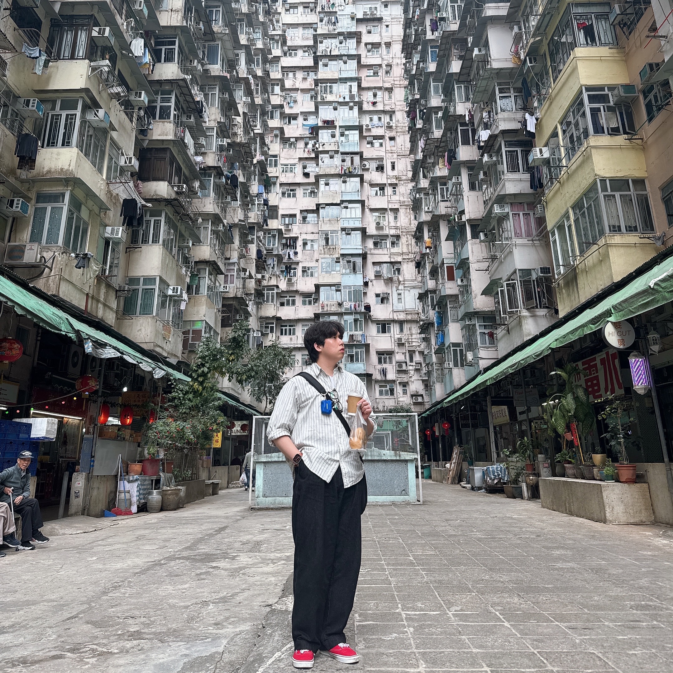 Vans Authentic Red 착용 스타일