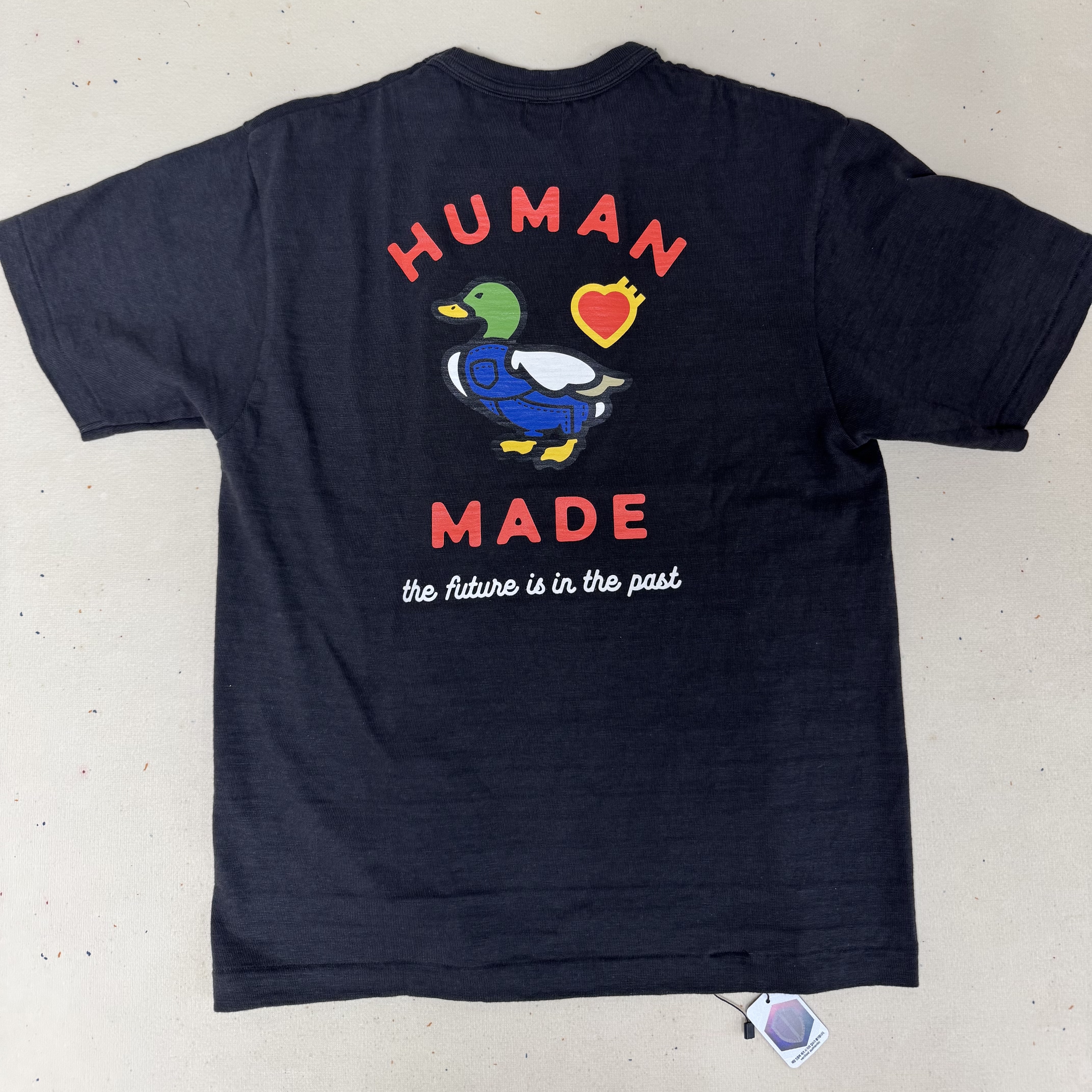 Human Made Graphic T-Shirt #1 Black 착용 스타일 - 1