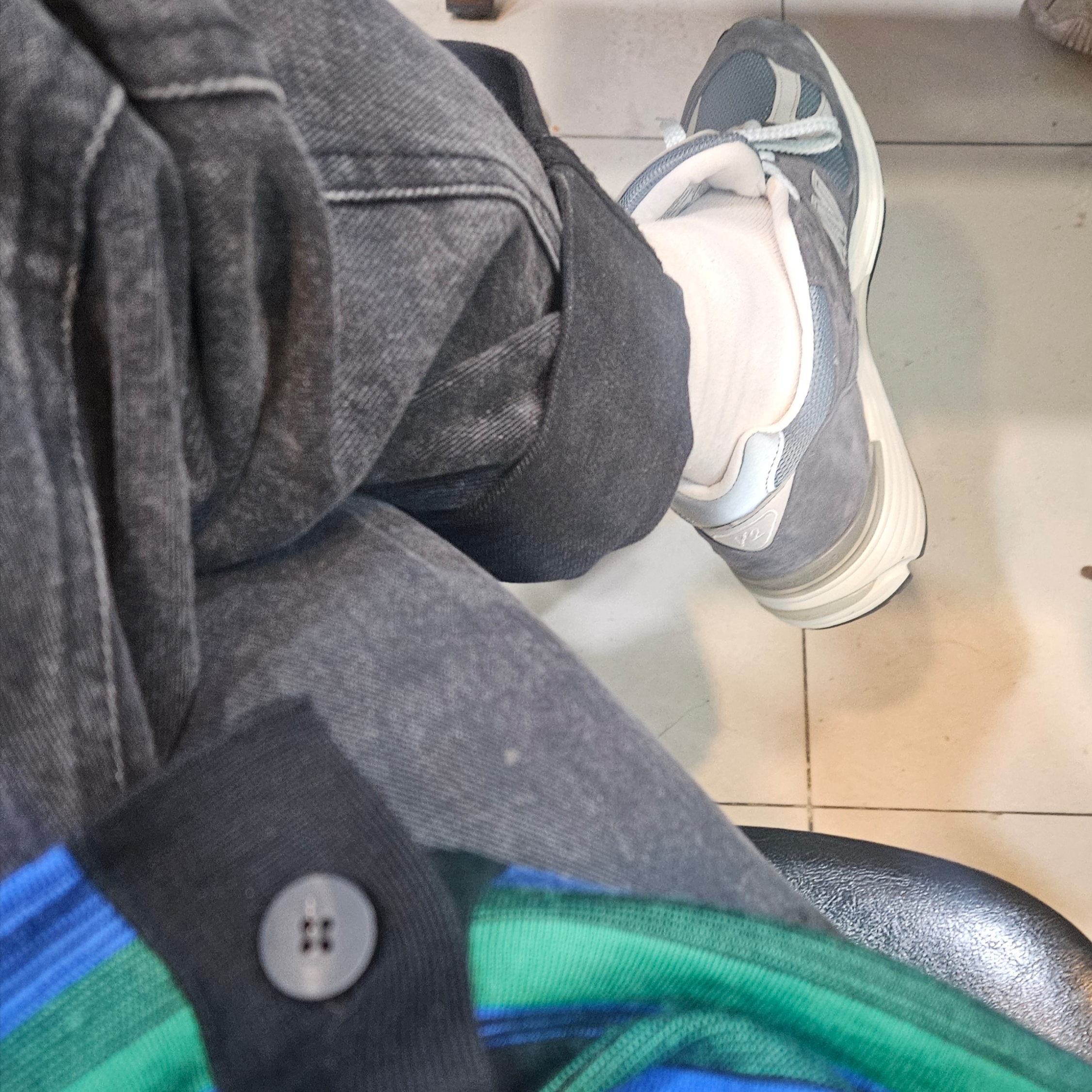 New Balance x Kith 991v2 Made in UK Steel Blue Grey 착용 스타일