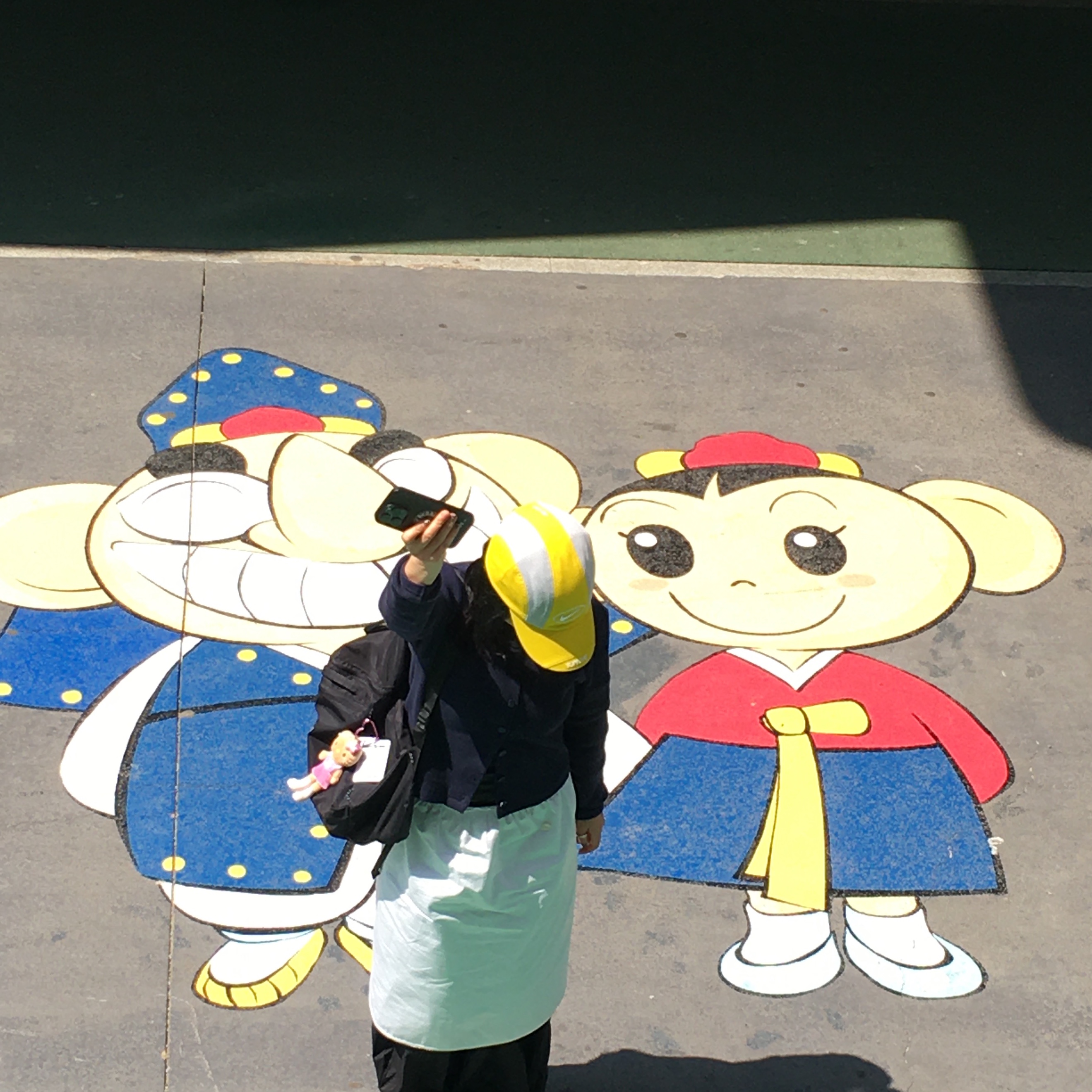 Supreme x Nike Running Hat Yellow - 25SS 착용 스타일
