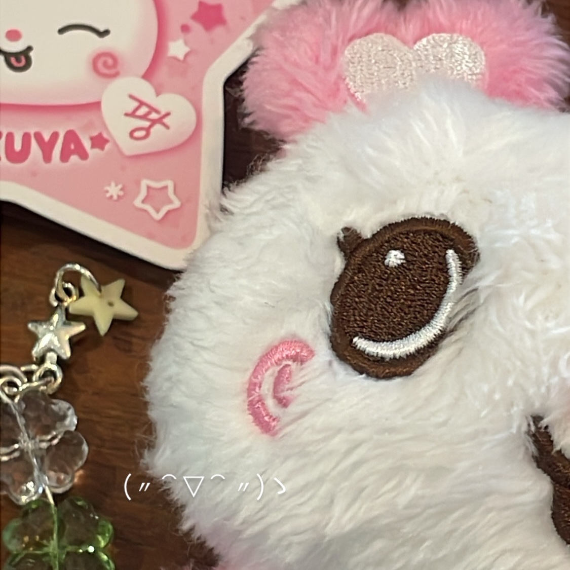 NCT Wish Steady Wish Doll Keyring Sakuya Ver. 착용 스타일