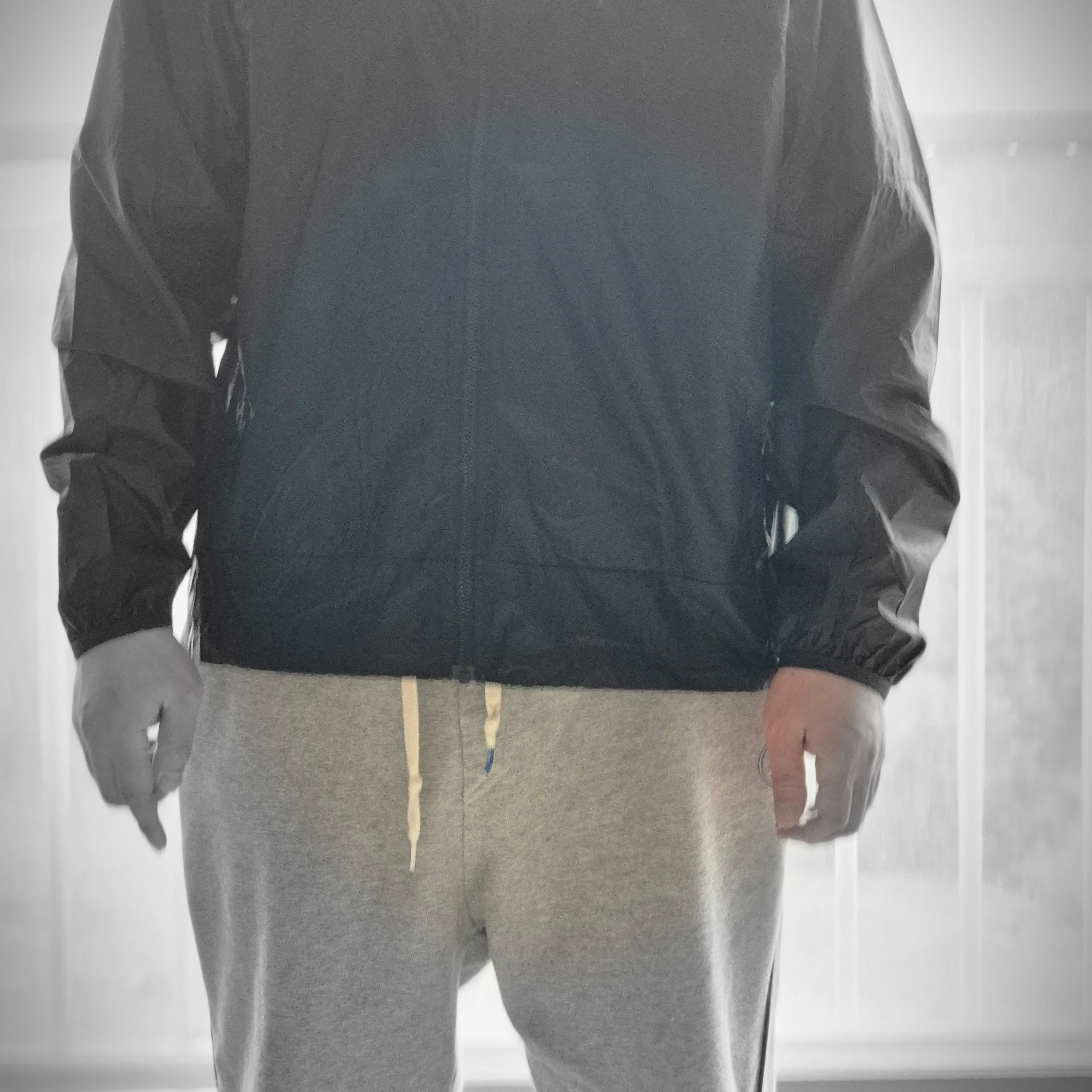 Nike ACG Cinder Cone Windproof Jacket Black Anthracite - Asia 착용 스타일